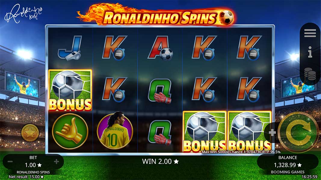Ronaldinho Spins Free Spins Trigger